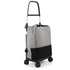 Rolser One Tweed TShop Foldable 4 Wheel Swivelling Trolley Grey R-ONE001-1022 image NaN