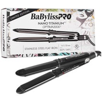 BaBylissPRO Optima 3000 32mm Straightener Black 900640 hero image