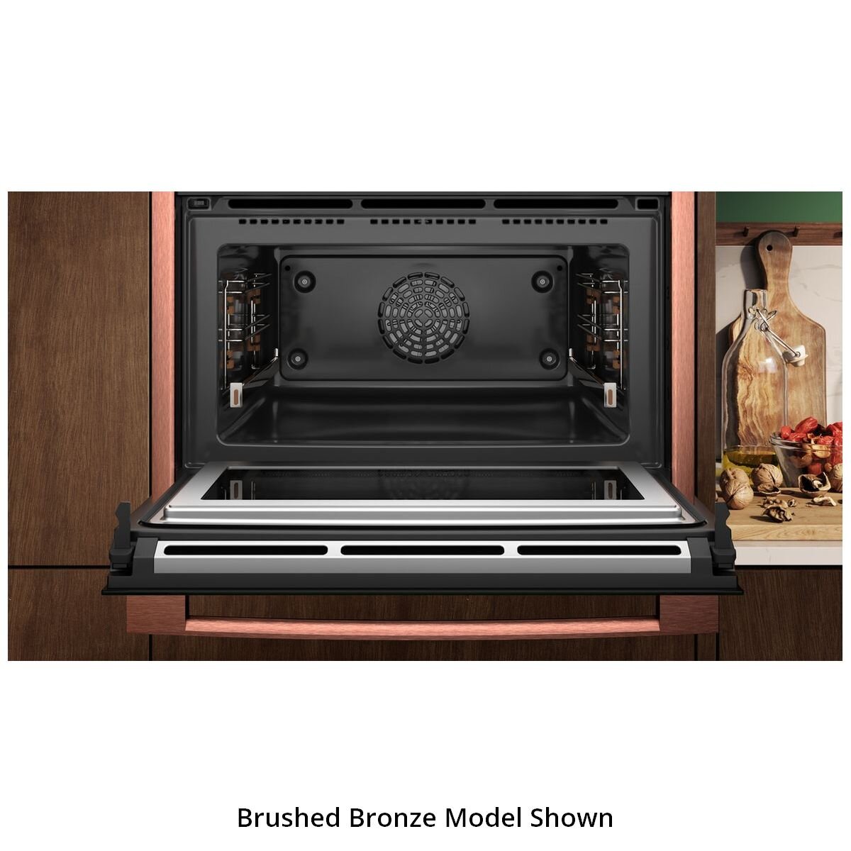 NEFF 45cm Pyrolytic Compact Oven with Microwave Anthracite Grey C29MY7MY0-AG hero image