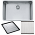 Franke KBX110-55OF Kubus Single Bowl Undermount Sink with Accessories image NaN