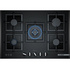 Bosch 75cm Series 6 Tempered Glass Black Gas Cooktop PPQ7A6B21A image NaN