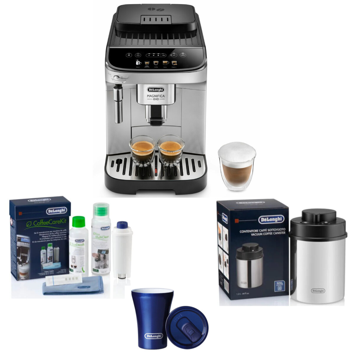 De'Longhi Magnifica Evo Fully Automatic Espresso Machine with