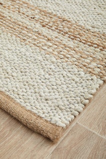Rug Culture Nosa Large Natural & White Rug 400X80CM - NSA-555-NTWT-400X80 hero image