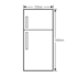 Electrolux ETM4200SDL 420L Top Mount Fridge image NaN