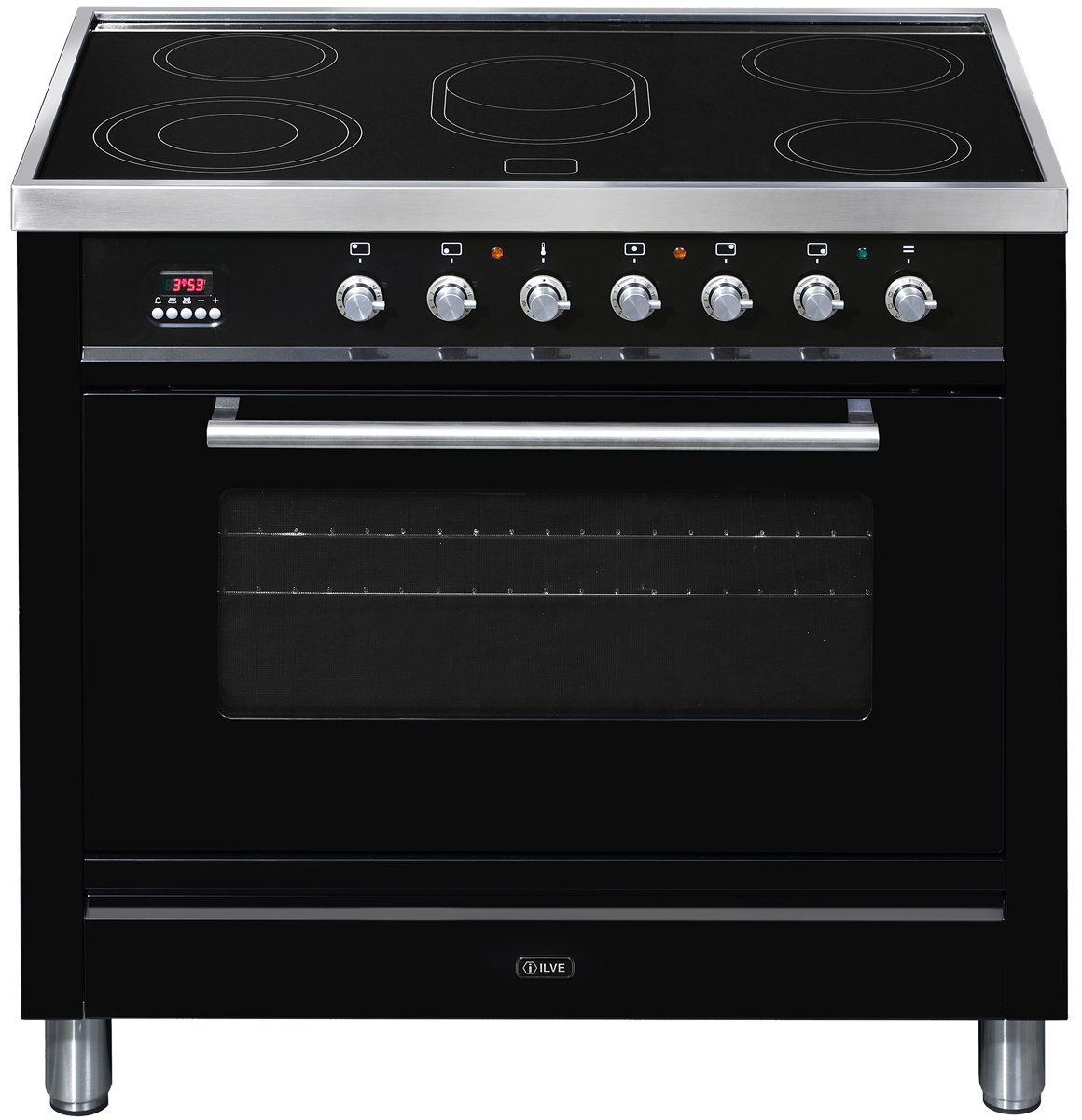 900mm electric freestanding oven top