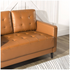 Zinus Mid-Century 2 Seater Faux Leather Sofa Cognac AU-USSMC1ZC-02C image NaN