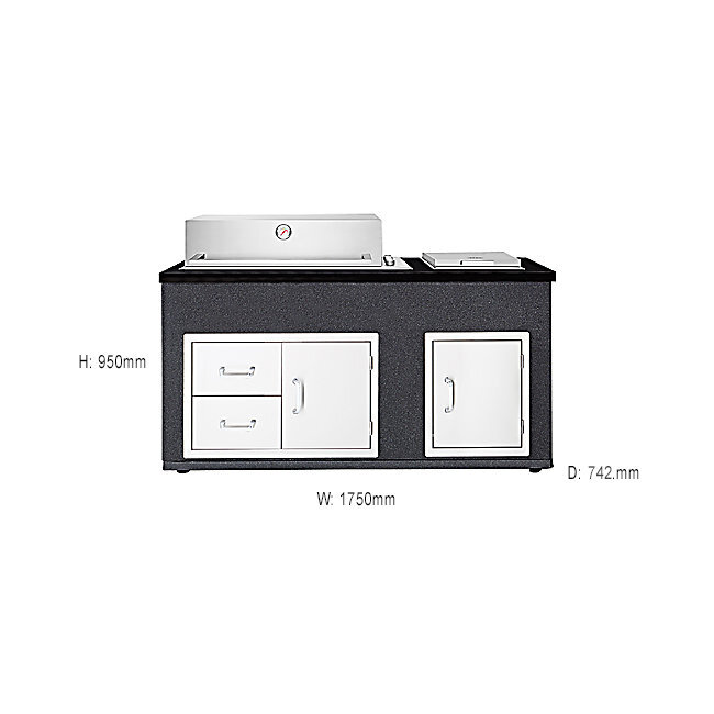Beefeater BOKS100B Artisan Outdoor Kitchen Signature ProLine BBQ Module hero image