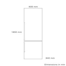 Gorenje NRK6193UX-AU 329L Bottom Mount Fridge hero image