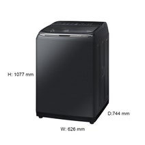 Samsung 11kg Activ DualWash Top Load Washing Machine WA11M8700GV hero image
