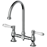 Armando Vicario Provincial Exposed Breech Kitchen Tap Chrome 400160-LF hero image