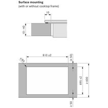 Bora X Pure 83cm Induction Cooktop with Integrated Cooktop Extractor - Recirculation PUXU hero image