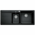 Blanco Bowl and 3/4 Inset Sink with Left Hand Drainer Anthracite NAYA8SRK5 image NaN