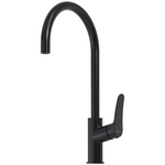 Oliveri Verona Goose Neck Mixer Tap Matte Black VA306516MB hero image