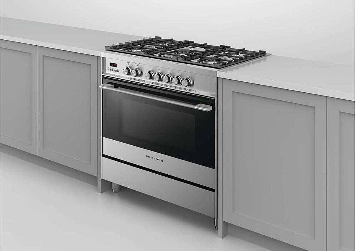 Fisher & Paykel Series 5 90cm Classic Freestanding Dual Fuel Cooker OR90SCG1X1 image 5