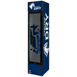 Schmick 160L Carlton Dry Licensed Skinny Upright Bar Fridge SS-P160-DRY hero image