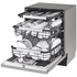 LG 60cm Dishwasher UnderBench Hidden Control with Steam-Platinum Steel XD3A25UPS image NaN