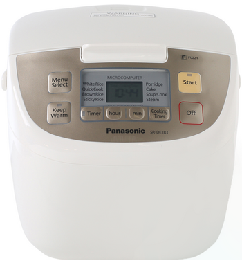 Panasonic Rice Cooker SR-DE183WST product image