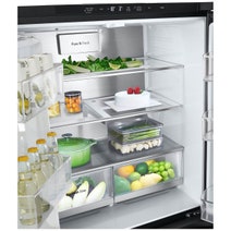 LG 506L French Door Fridge with Slim In-Door Ice and Water Dispenser Matte Black GF-L500MBL hero image