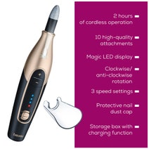 Beurer Special Edition Rechargeable Manicure and Pedicure Set with Charging Storage Case MP84SE hero image