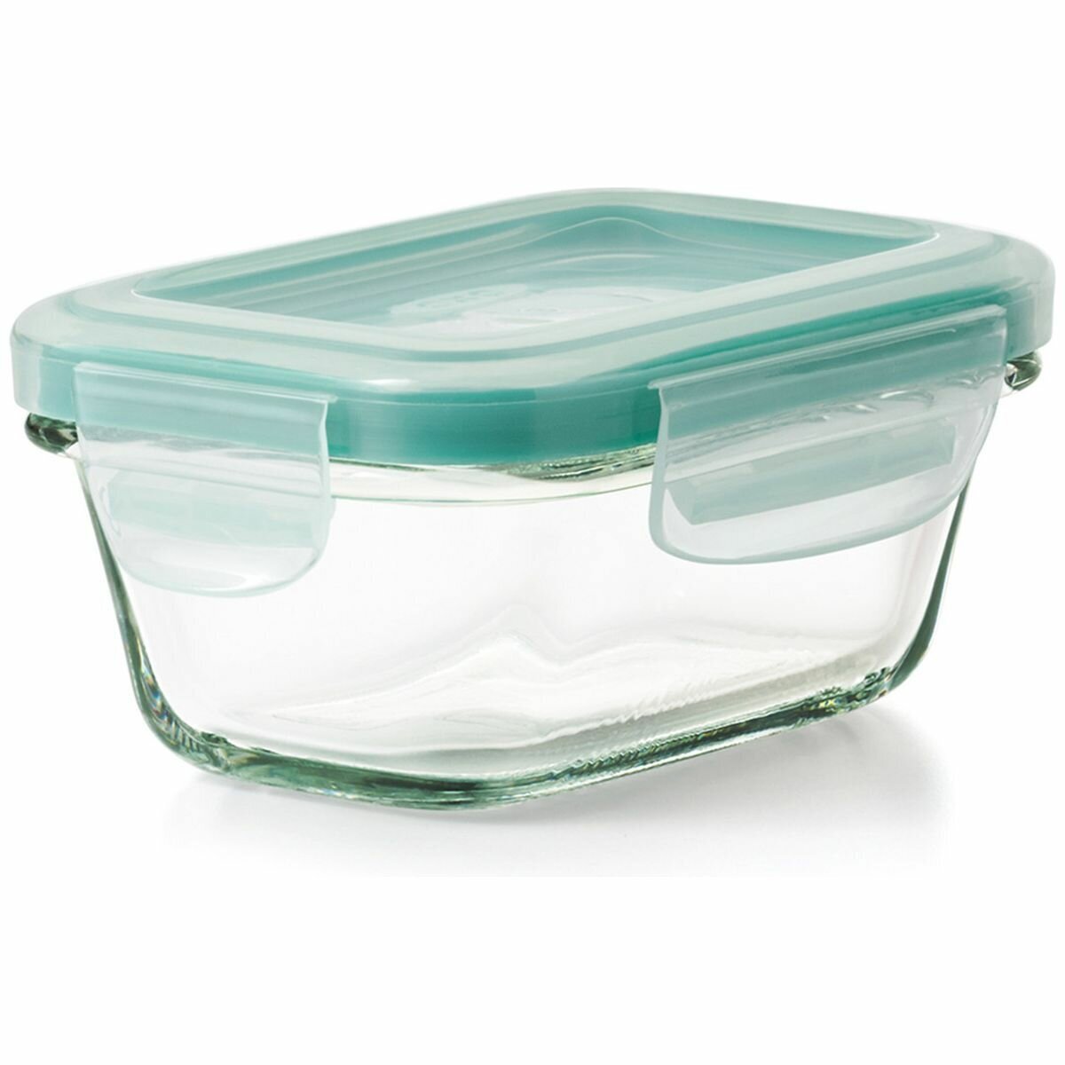 OXO Four Piece Smart Seal Glass Rectangular Container Set 48584 hero image
