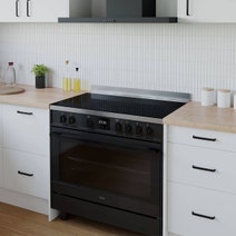 Haier 90cm Electric Freestanding Cooker Black HOR90S8CEBX2 hero image