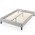 Zinus Curtis Queen Upholstered Bed Base Light Grey AU-EFPB-LG-Q image NaN