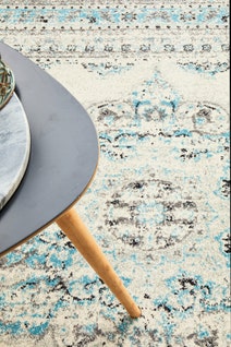 Rug Culture Century Oversize Multi-coloured Rug 400X300CM - CEN-922-WHT-400X300 hero image