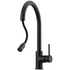 Oliveri Venice Pullout Goose Neck Mixer Black VE520MB-P image NaN