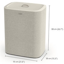 Joseph Joseph Tota 90L Laundry Basket Ecru 50020 hero image