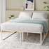 Zinus Double 45cm Joseph Bed Frame Metal Bed Platform Base White AU-MBBFW-18D image NaN