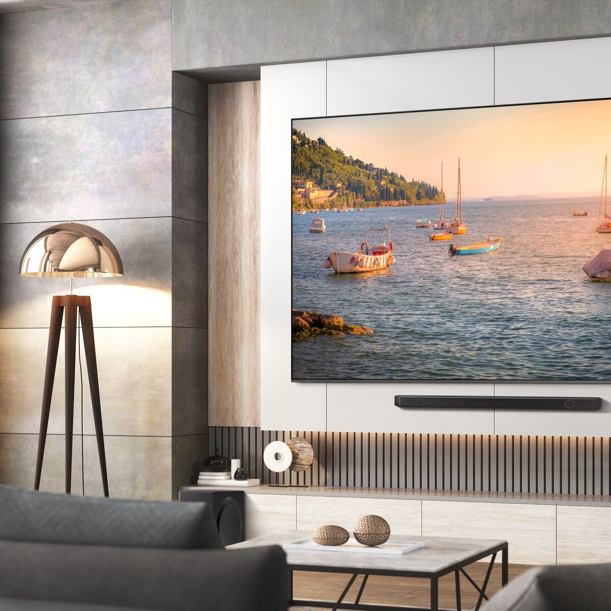 Samsung 98 Inch Q80C 4K UHD Smart QLED TV QA98Q80CAWXXY hero image