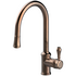 Armando Vicario Provincial Pull Out Kitchen Mixer Tap Natural Brass 400674NBR-LF image NaN