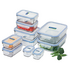 Glasslock 28041 10-Piece Tempered Glass Food Container Set image NaN