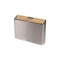 Joseph Joseph Folio Steel Bamboo 3-piece Chopping Board Set with Stainless-steel Storage Case 60229 hero image