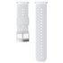Suunto 24mm Athletic 3 Silicone Watch Strap White/Steel 5376424 image NaN