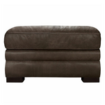 Kalona Vienna Leather Ottoman - No Nail Heads 6549-00N hero image