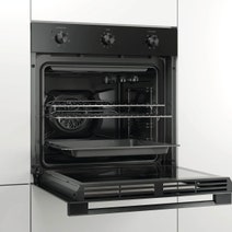 Haier 60cm, 7 Function, Black Multi Function Oven HWO60S7MB4 hero image