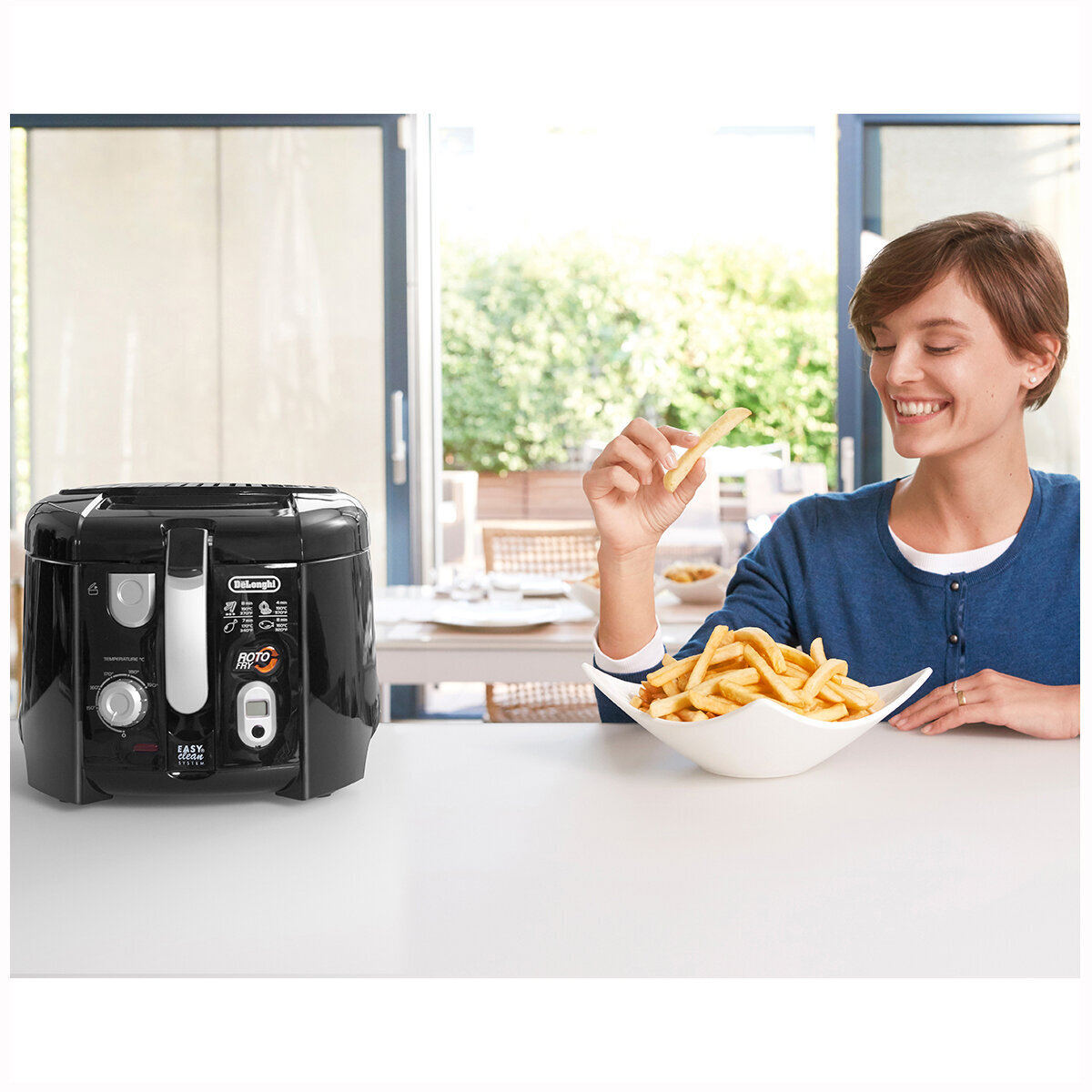 Delonghi roto deep fryer shop