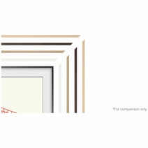 Samsung Customisable Modern Frame For 75 Inch Frame TV Beige VG-SCFA75BEBRU hero image