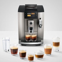 Jura E8 INTD Automatic Coffee Machine Silver 15721 hero image