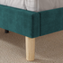 Zinus Willow Double Upholstered Bed Base Green Velvet AU-FPPOPB-12D image NaN