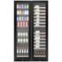 KingsBottle Atelier Ensemble Wine and Beverage Fridge KB245BW3-BK image NaN