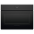 Fisher & Paykel 60cm Series 9 Minimal Handleless Compact Combi-Microwave Oven Black Glass OM60NMTNB1 image NaN