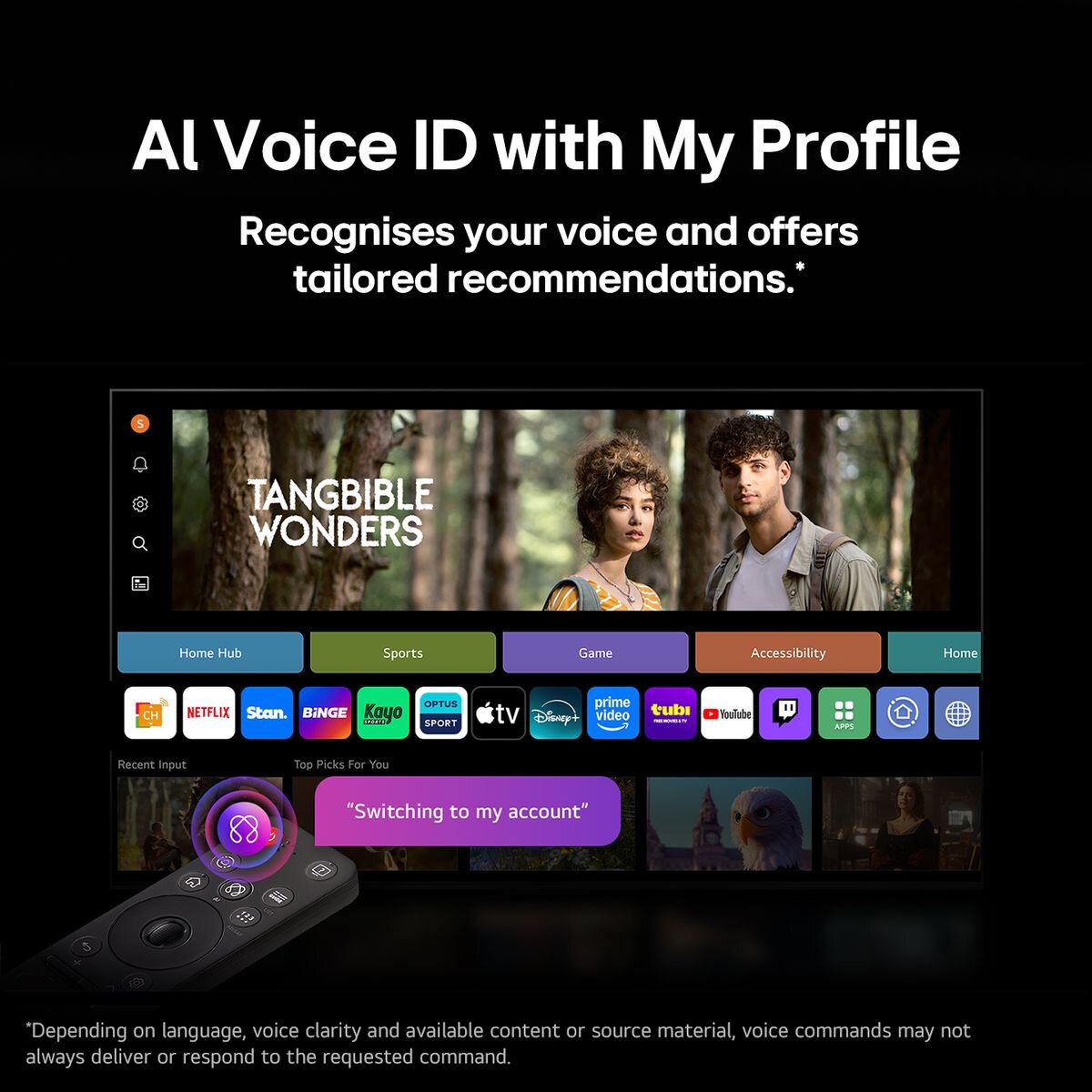 LG 65 Inch QNED93A 4K UHD Smart AI Mini LED TV 65QNED93ASA [2025] hero image