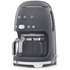 Smeg 50s Retro Style Drip Filter Coffee Machine Slate Grey DCF02GRAU image NaN