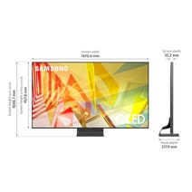 Samsung 75 Inch Q95T 4K UHD HDR Smart QLED TV QA75Q95TAWXXY hero image