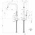 Gessi Officine Kitchen Mixer Tap 60051CH image NaN