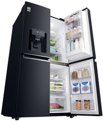 LG 910L InstaView French Door Fridge GF-V910MBSL hero image