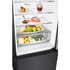 LG 420L Bottom Mount Non-Plumbed Fridge Matte Black GB-W455MBL image NaN