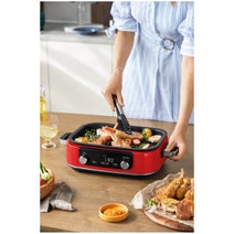 Morphy Richards Digital Multifunction Cooking Pot Red MRMP3RD hero image